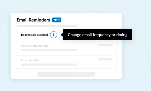 Custom timing for learner reminder emails