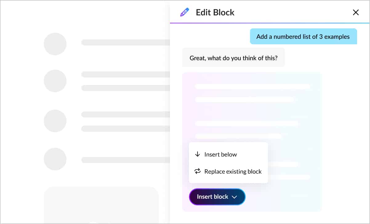 Block-Editing