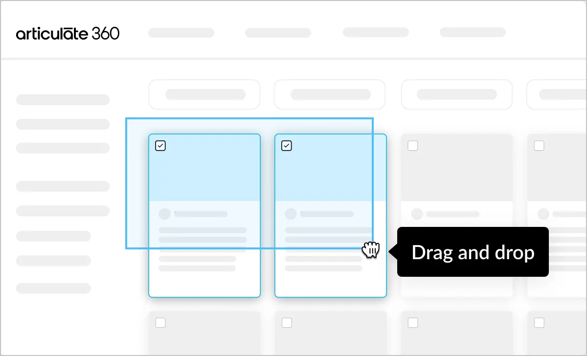 Drag-and-Drop Dashboard Management